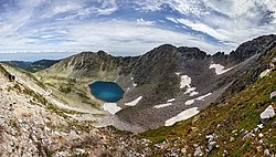 a glacial lake