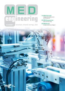 Titelbild der Ausgabe 03/21 der MED engineering