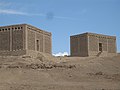 Chunche, ventilated sheds for drying grapes into raisins in Xinjiang