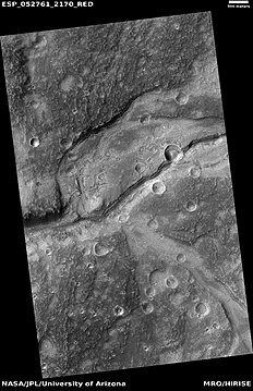 Channels, as seen by HiRISE under HiWish program