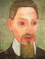 Portrait by Paula Modersohn-Becker, 1906.