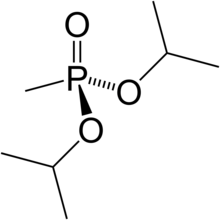 Diisopropyl methlyphosphonate chemical structure