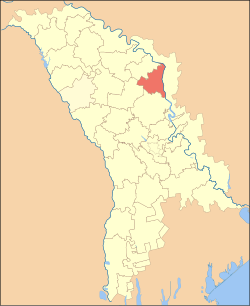 Location of Rezina