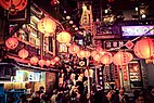 Jiufen at night