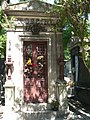 Grave at the cemetery Père Lachaise, Paris