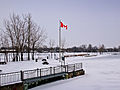 La tête du canal de Chambly, dans le centre-ville