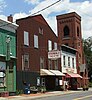 The Rosendale Theatre's primary, street-facing entrance