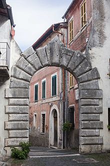 Porta di accesso nel centro storico