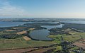 The Kölpinsee, Jabelscher See and Fleesensee in the Mecklenburg Lake Plateau