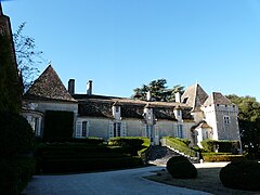 Le château de Pouthet à Eymet.