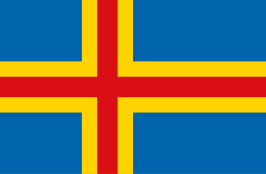 ? Vlag van Åland