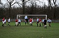 Image 20Sunday league football (a form of amateur football). Amateur matches throughout the UK often take place in public parks. (from Culture of the United Kingdom)