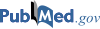 PubMed logo blue