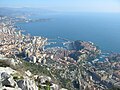 Image 32In the centre is La Condamine. At the right with the smaller harbour is Fontvieille, with The Rock (the old town, fortress, and Palace) jutting out between the two harbours. At the left are the high-rise buildings of La Rousse/Saint Roman. (from Monaco)