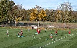 Jeugdtraining bij SGV Freiberg