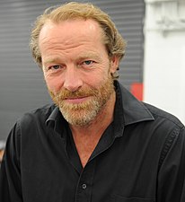 Iain Glen, actor. Former English student and recipient of an honorary LLD (2004).[153]