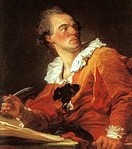 L'Inspiration (autoportrait), Fragonard