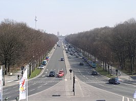 Bundesstraße 2 in Berlijn (Straße des 17. Juni)