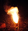 Image 35Thermite reaction, by Nikthestunned (from Wikipedia:Featured pictures/Sciences/Others)