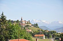 Vue du relief aux environs de Turriers