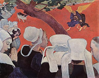 Vision après le sermon, de Gauguin