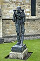 Dedalo su ruote, di Eduardo Paolozzi (1994) al Jesus College di Cambridge.