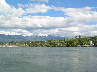 Polson, southern end of Flathead Lake