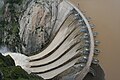 Barrage d'Aldeadávila (Province de Salamanque), le no 1 d'Espagne pour la production hydroélectrique.