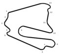 Motorcycle Circuit layout