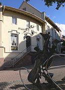 La première station-essence, la pharmacie de Wiesloch, Allemagne