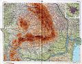 General map of Rumania (1967)