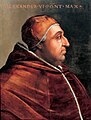 Portrait of Pope Alexander VI (1431-1503)