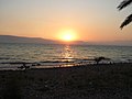 Sunset over the Kinnereth, west of Ein Gev