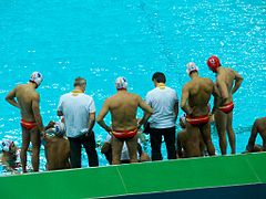 Au water-polo.