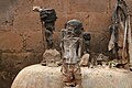 Image 7Vodun altar with several fetishes in Abomey, Benin (West Africa). Credit: Dominik Schwarz More about this picture on West African Vodun...