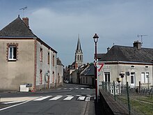 Photographie d'une des entrées du bourg.