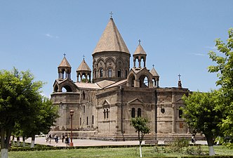 Etchmiadzin Cathedral, Vagarshapat, by Gregory the Illuminator, 301-1868[148]