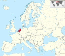 Map of the Netherlands