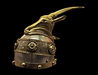 The Skanderbeg Helmet, attributed to Skanderbeg in the second half of the 16th century by Archduke Ferdinand II