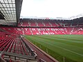 La tribune Stretford End d'Old Trafford en 2007.