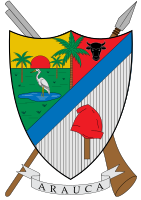 Coats of arms of Arauca Department.