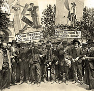 Les slogans de la manifestation de Carcassonne.