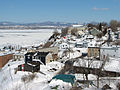 Villa quebequina n'iviernu.