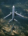 KC-10 refuels a F-22 Raptor