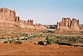 Paysages dans le parc national des Arches.