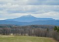 Western face of Camel's Hump Mountain