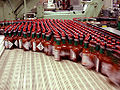 Packing Tabasco sauce at McIlhenny Co., Avery Island, LA