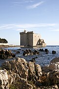 Le monastère fortifié de l'abbaye de Lérins.