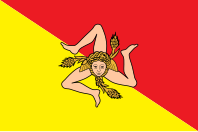 Drapeau de la Sicile