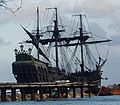 Le Black Pearl, célèbre galion du capitaine Jack Sparrow.